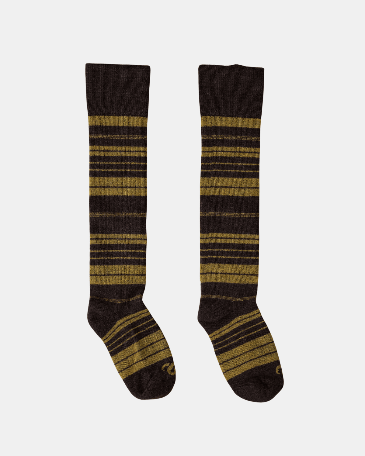 Mohair Wool Striped Knee High Sock for Everyday (+7 colors)