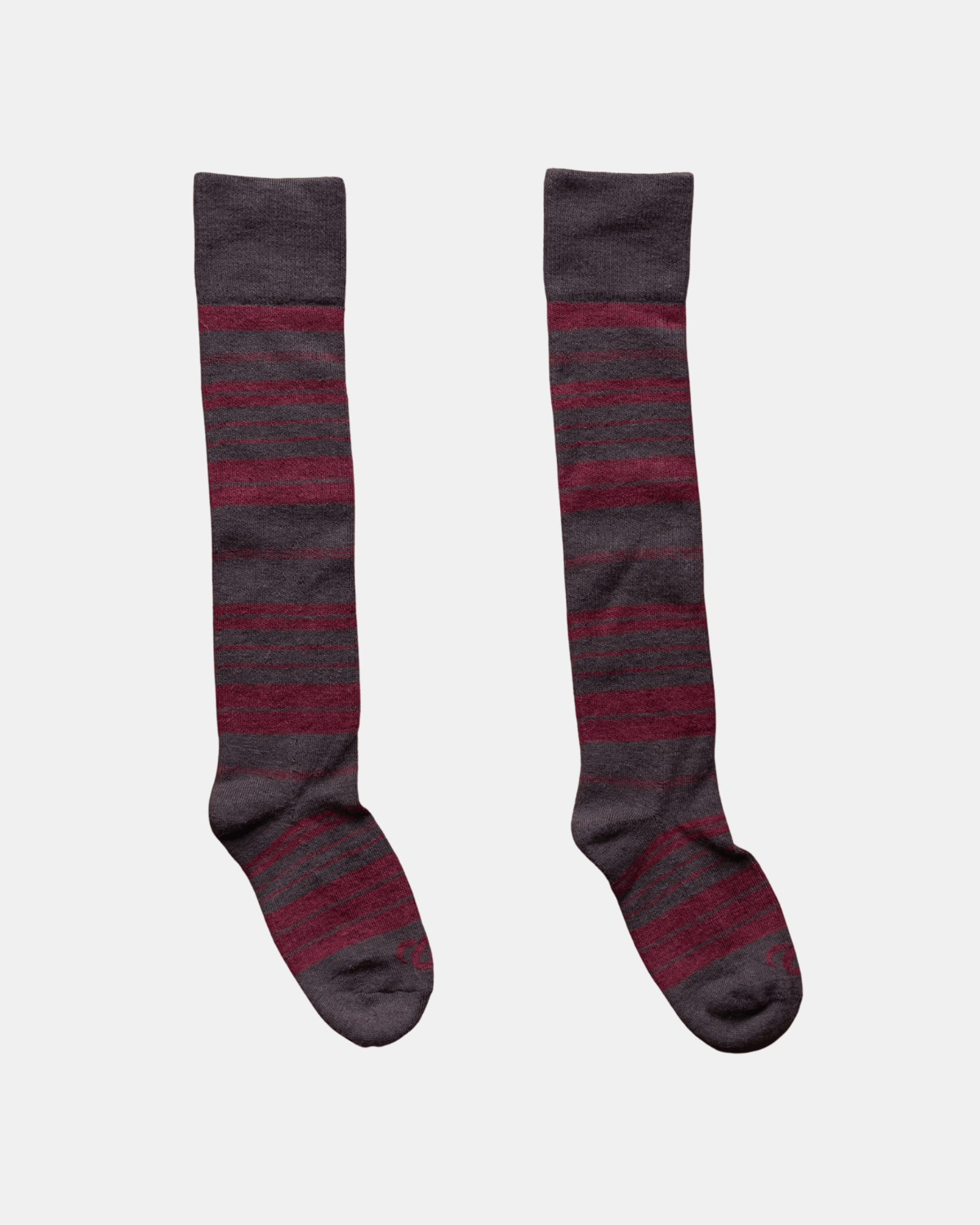 Mohair Wool Striped Knee High Sock for Everyday (+7 colors)