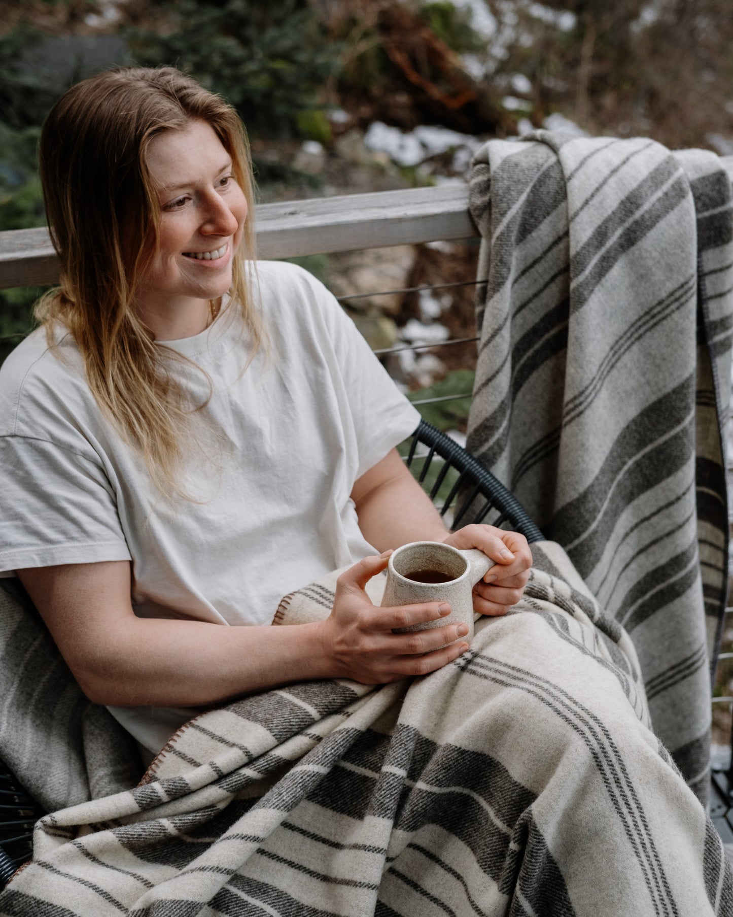 The Mohair Throw Blanket