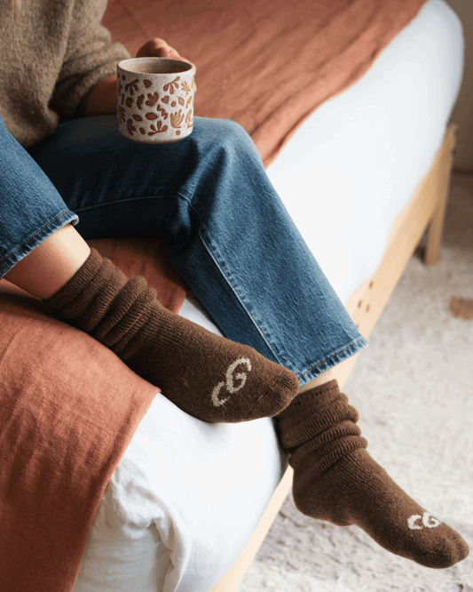 Mohair Wool Cabin Crew Sock (+8 colors)