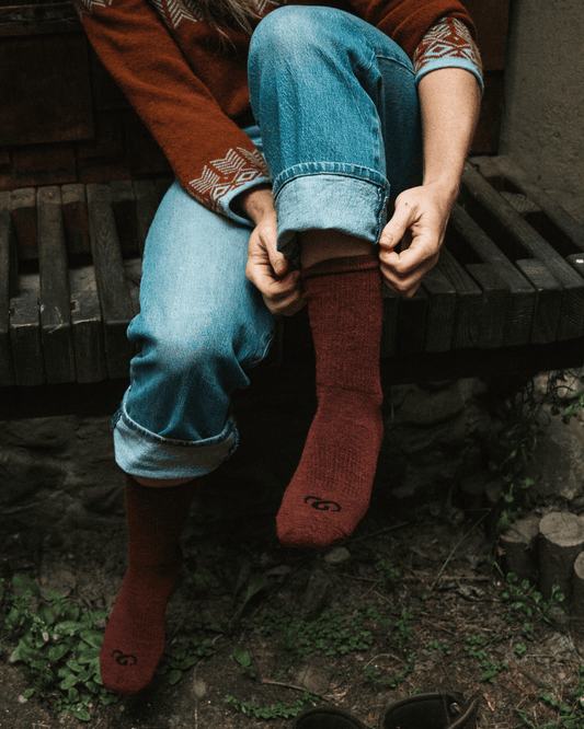 The Solid Casual Crew Sock