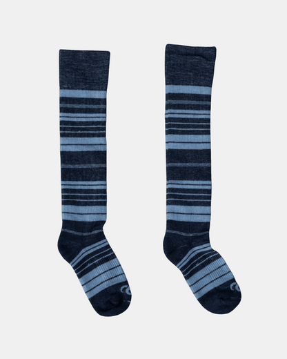 Mohair Wool Striped Knee High Sock for Everyday (+7 colors)