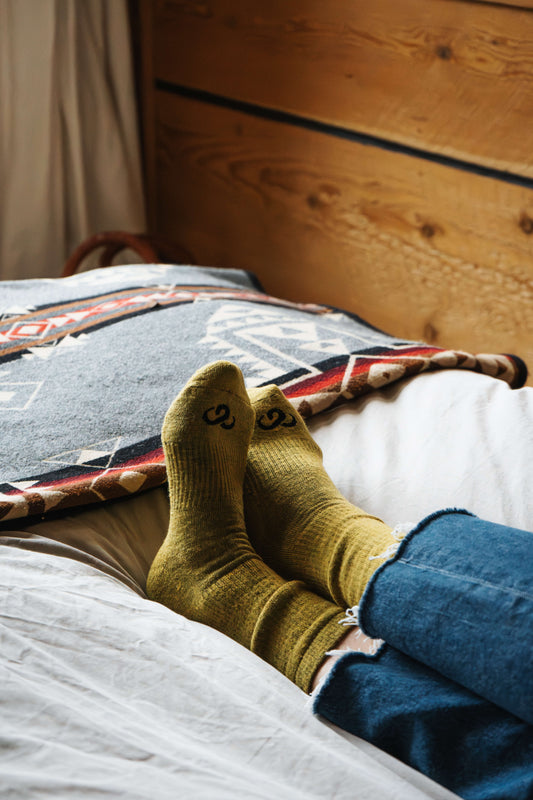 The Solid Casual Crew Sock