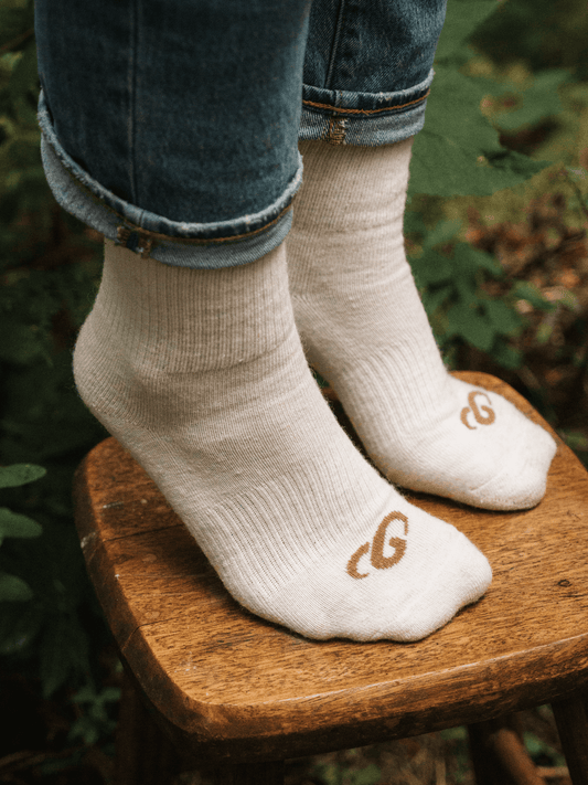 Mohair Wool Solid Color Crew Sock for Everyday (+7 colors)