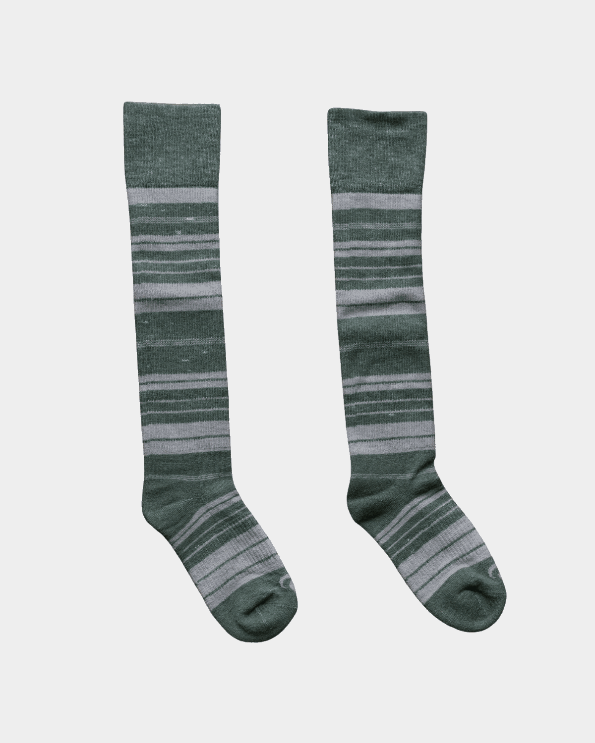 Mohair Wool Striped Knee High Sock for Everyday (+7 colors)