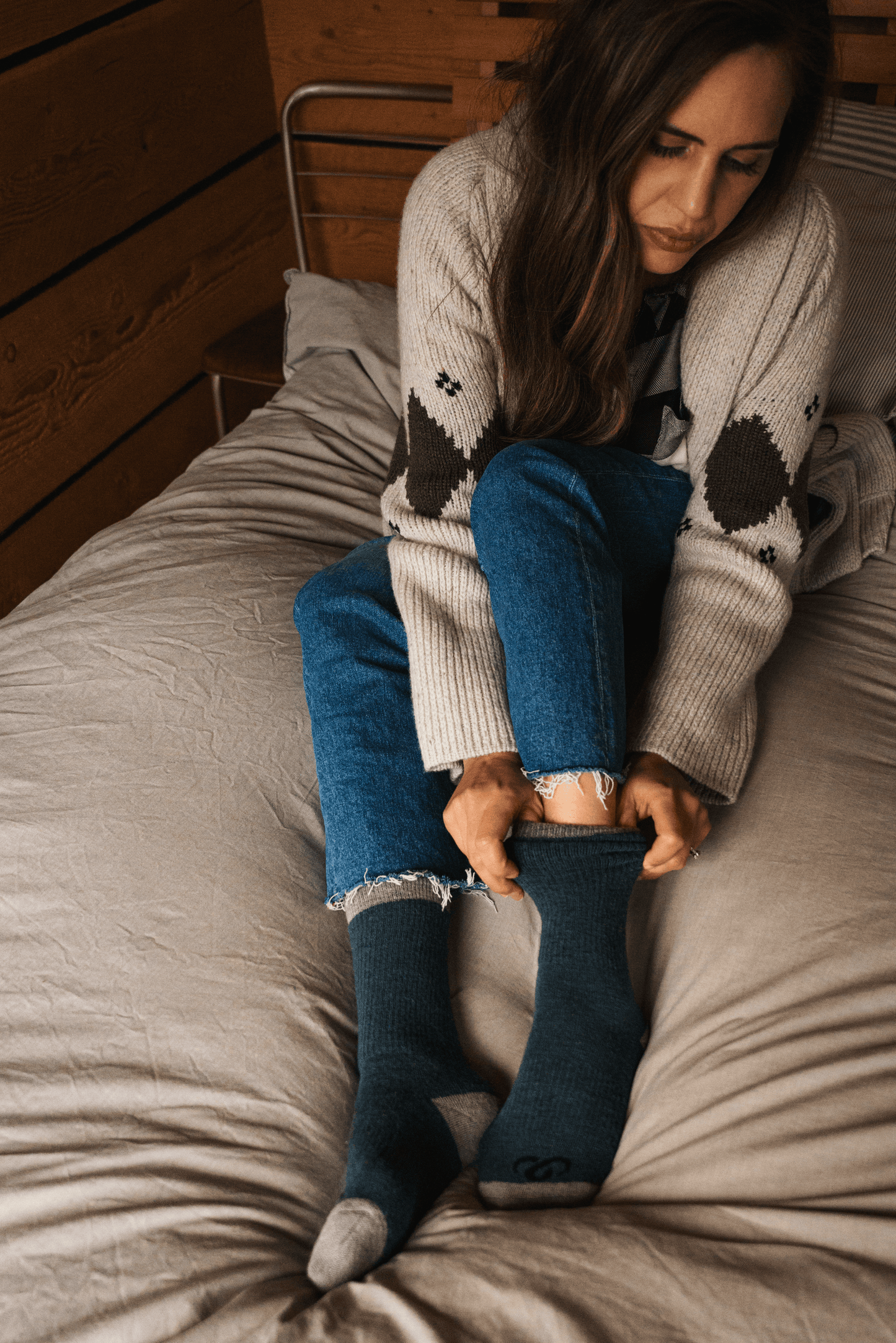 The Patterned Casual Crew Sock