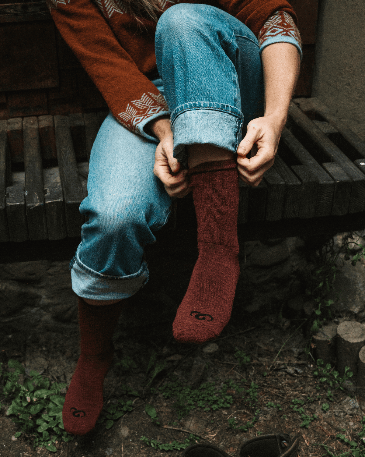 The Solid Casual Crew Sock