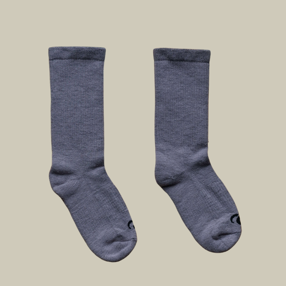 Mohair Wool Solid Color Crew Sock for Everyday (+7 colors)