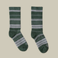 Mohair Wool Striped Crew Sock for Everyday (+6 colors)