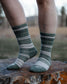 Mohair Wool Striped Crew Sock for Everyday (+6 colors)